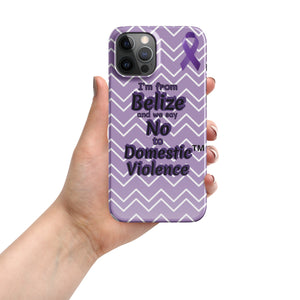 Snap case for iPhone® - Belize