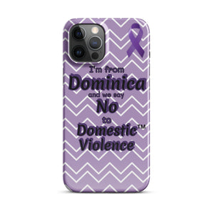 Snap case for iPhone® - Dominica