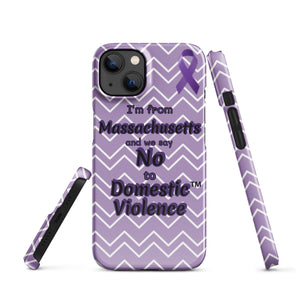 Snap case for iPhone® - Massachusetts