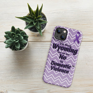 Snap case for iPhone® - Wyoming