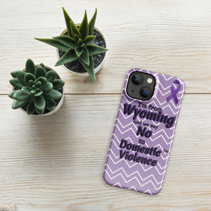Snap case for iPhone® - Wyoming