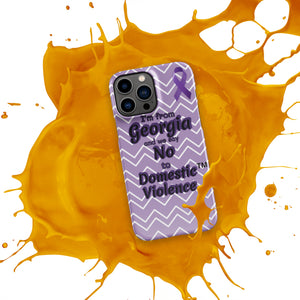 Snap case for iPhone® - Georgia