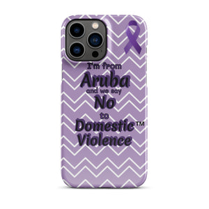 Snap case for iPhone® - Aruba