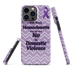 Snap case for iPhone® - Massachusetts