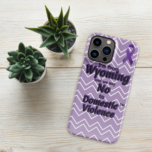 Snap case for iPhone® - Wyoming