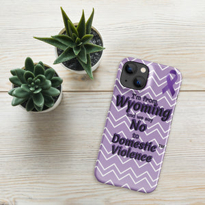 Snap case for iPhone® - Wyoming