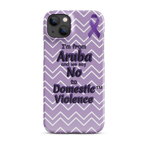 Snap case for iPhone® - Aruba