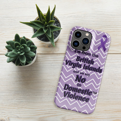 Snap case for iPhone® - The British Virgin Islands