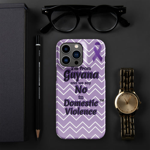 Snap case for iPhone® - Guyana