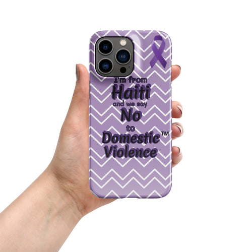 Snap case for iPhone® - Haiti