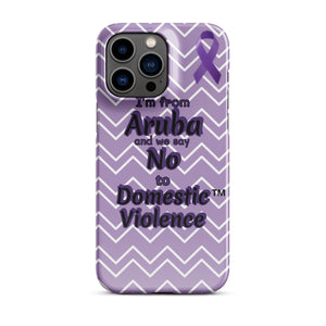 Snap case for iPhone® - Aruba