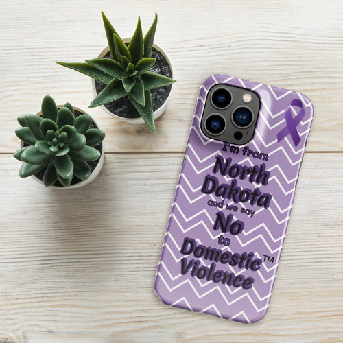 Snap case for iPhone® - North Dakota