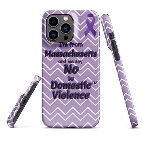 Snap case for iPhone® - Massachusetts
