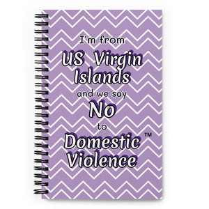 Spiral notebook - US Virgin Islands