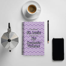 Spiral notebook - St. Lucia