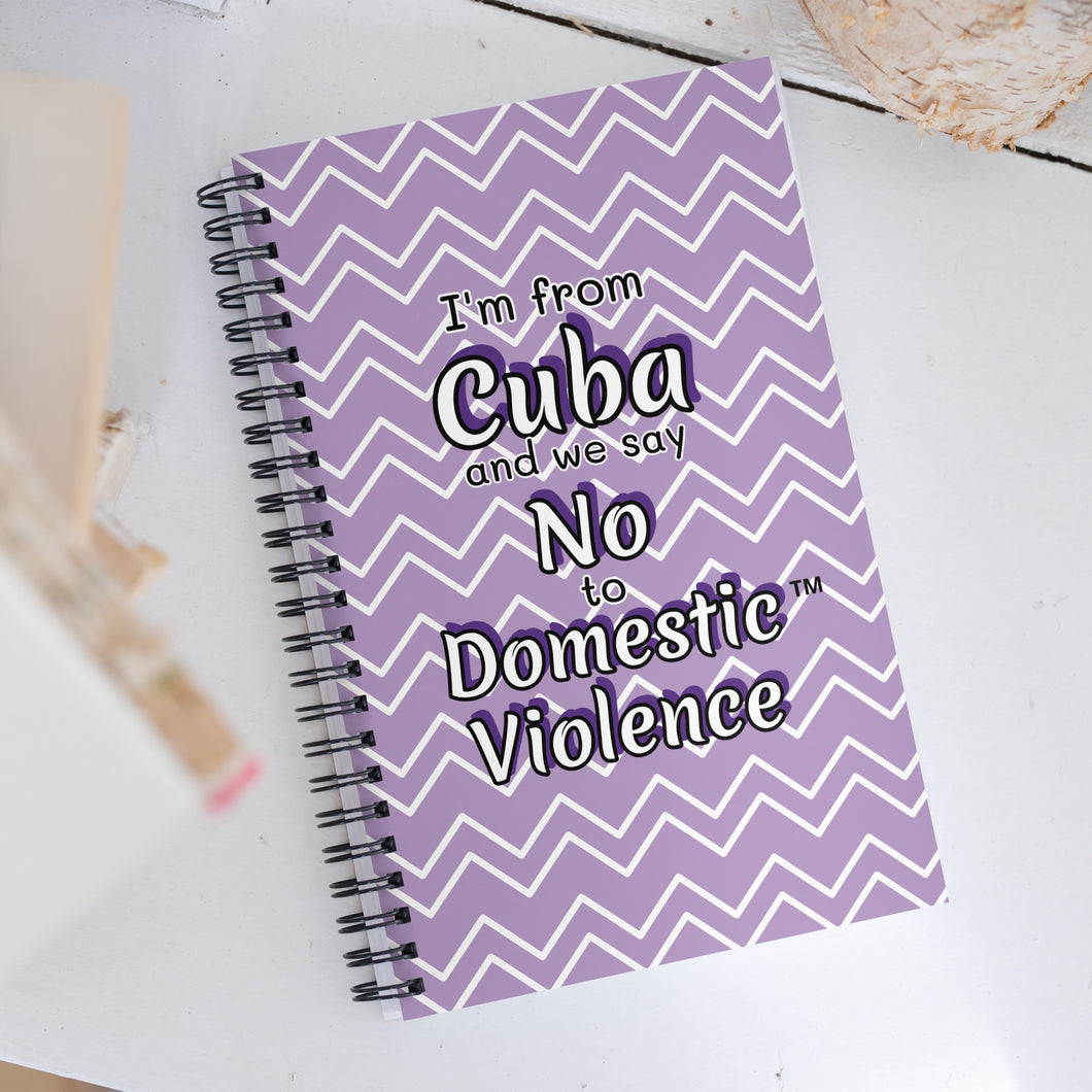 Spiral notebook - Cuba
