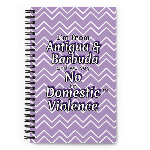 Spiral notebook - Antigua & Barbuda