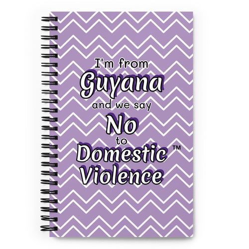 Spiral notebook - Guyana