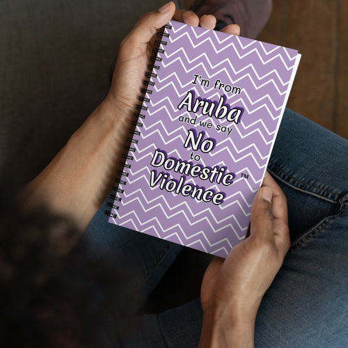 Spiral notebook - Aruba