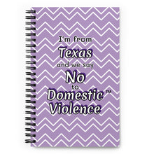 Spiral notebook - Texas