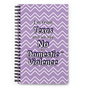 Spiral notebook - Texas