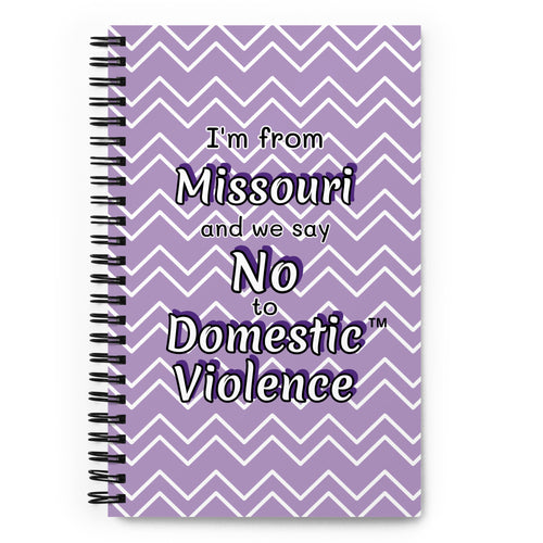 Spiral notebook - Missouri