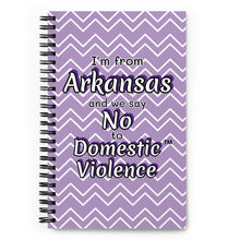 Spiral notebook - Arkansas