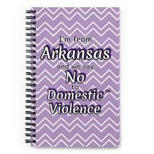 Spiral notebook - Arkansas