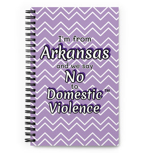Spiral notebook - Arkansas