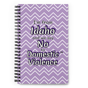 Spiral notebook - Idaho