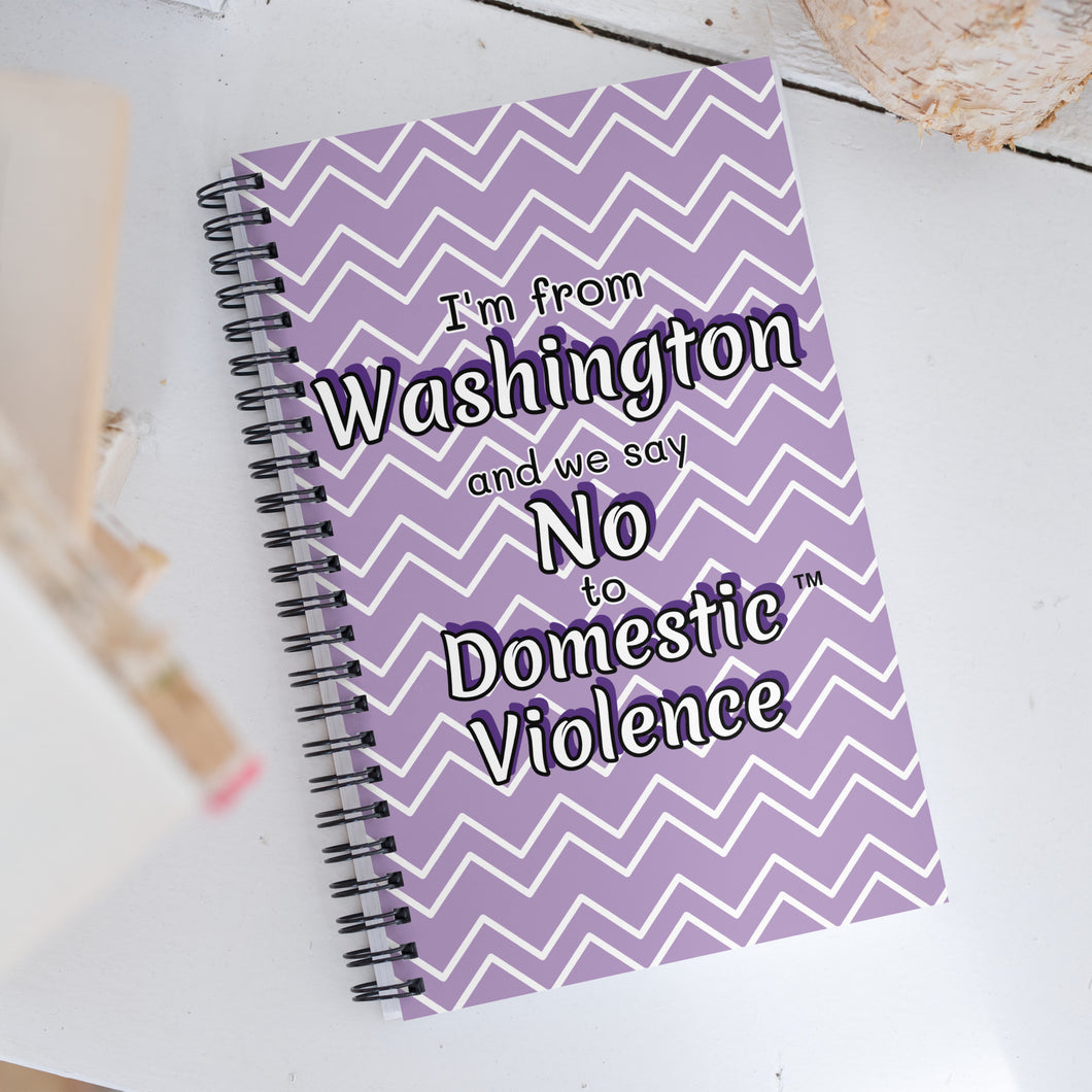 Spiral notebook - Washington