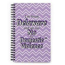 Spiral notebook - Delaware
