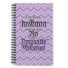 Spiral notebook Indiana
