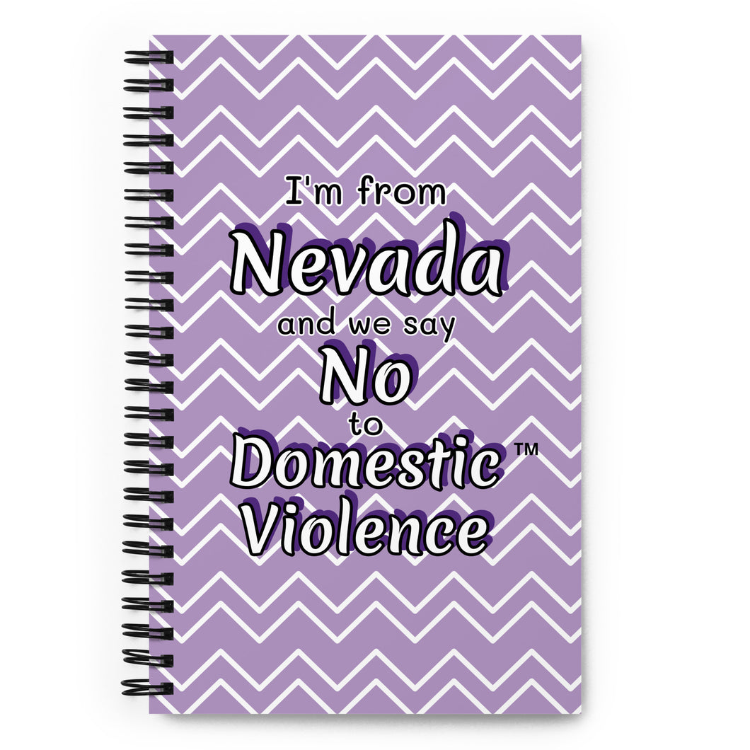 Spiral notebook - Nevada