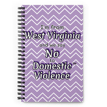 Spiral notebook - West Virginia