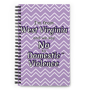 Spiral notebook - West Virginia