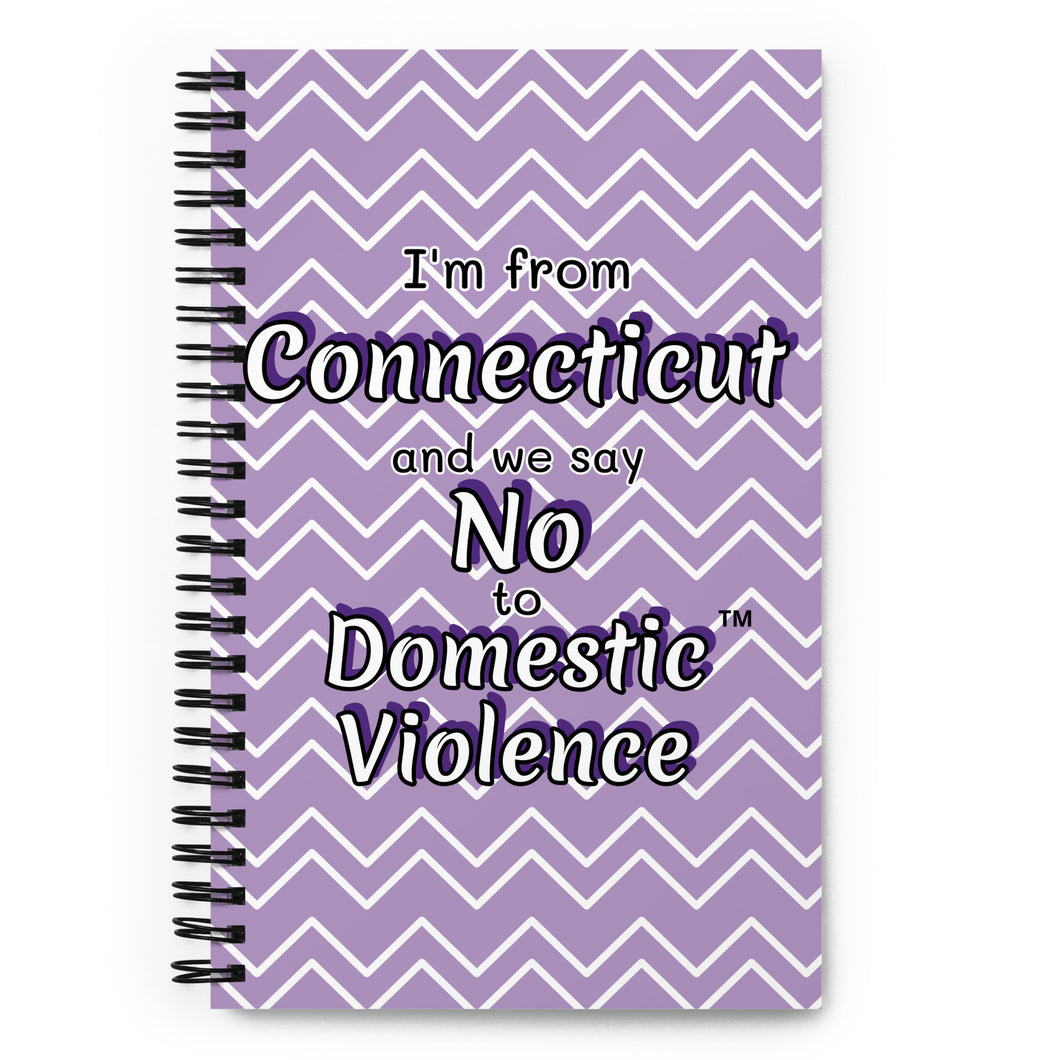 Spiral notebook - Connecticut