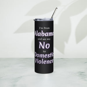 Stainless steel tumbler - Alabama