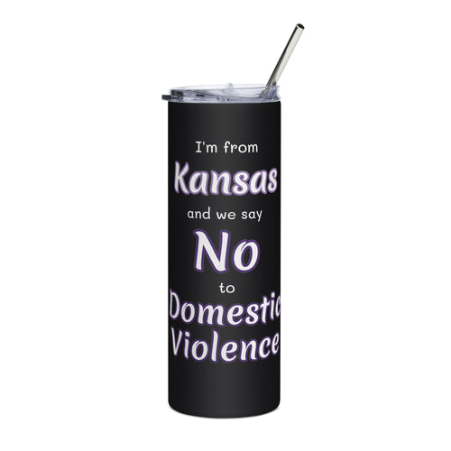 Stainless steel tumbler - Kansas