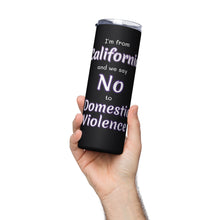 Stainless steel tumbler - California
