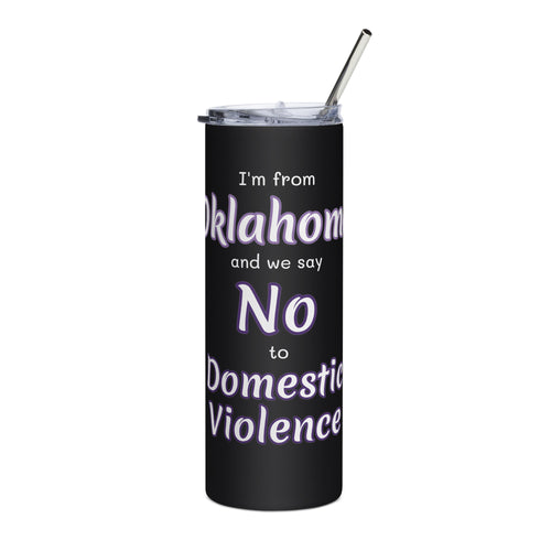 Stainless steel tumbler - Oklahoma