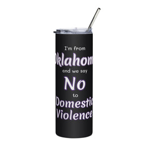 Stainless steel tumbler - Oklahoma