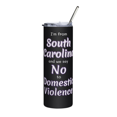 Stainless steel tumbler - South Carolina