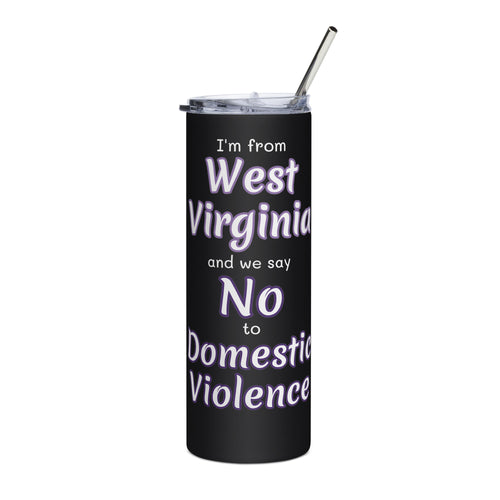 Stainless steel tumbler - West Virginia