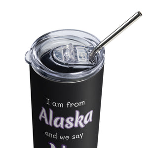 Stainless steel tumbler
