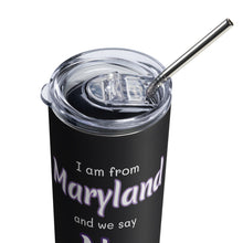 Stainless steel tumbler