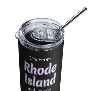 Stainless steel tumbler - Rhode Island