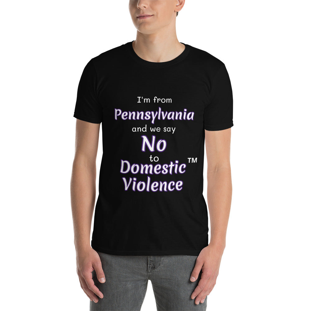 Short-Sleeve Unisex T-Shirt - Pennsylvania