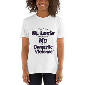 Short-Sleeve Unisex T-Shirt - St. Lucia