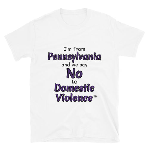 Short-Sleeve Unisex T-Shirt - Pennsylvania